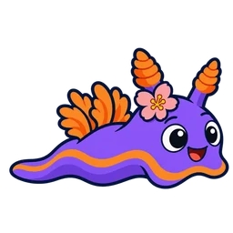 Blossom nudibranch, April